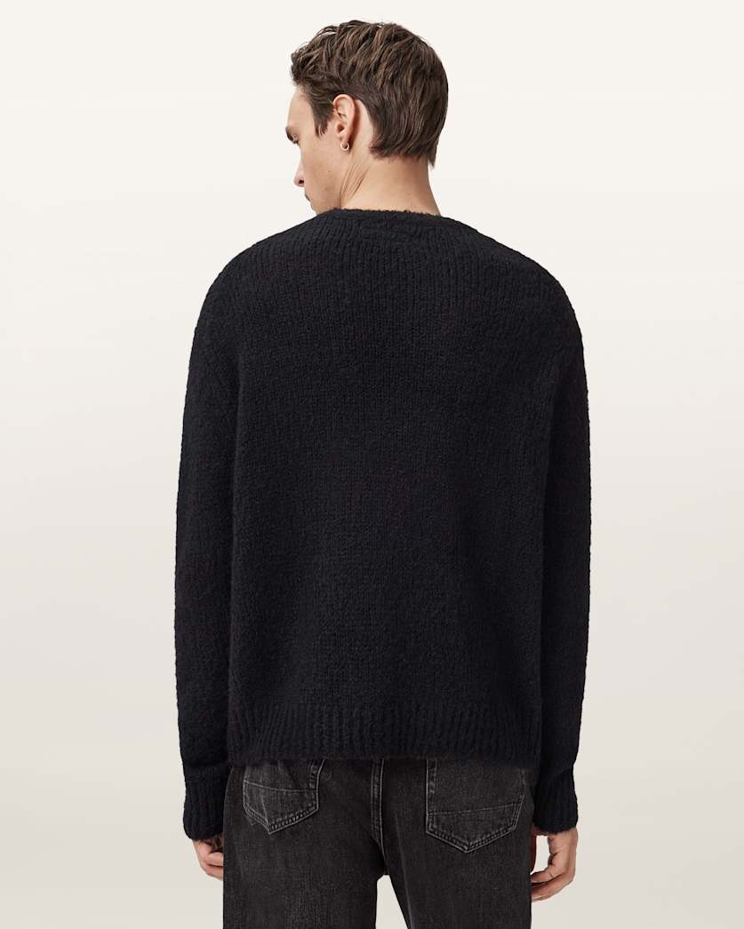 Message Oversized Wool Jumper