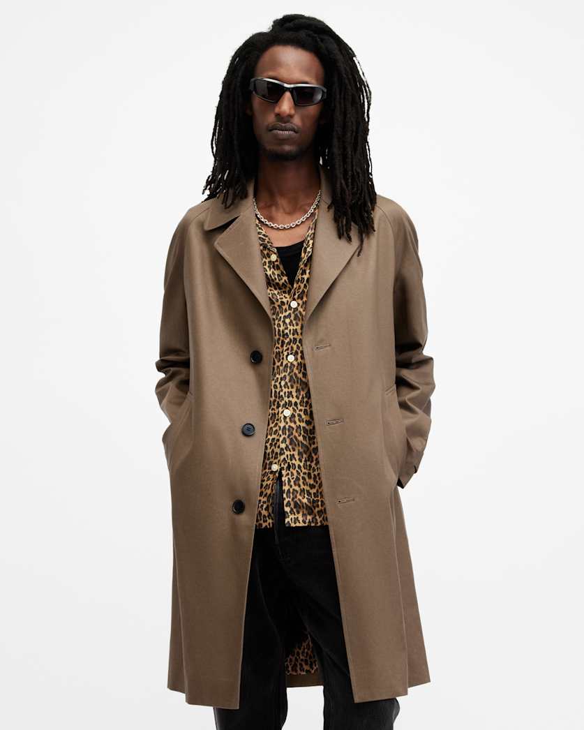 Montell Relaxed Fit Mac Overcoat