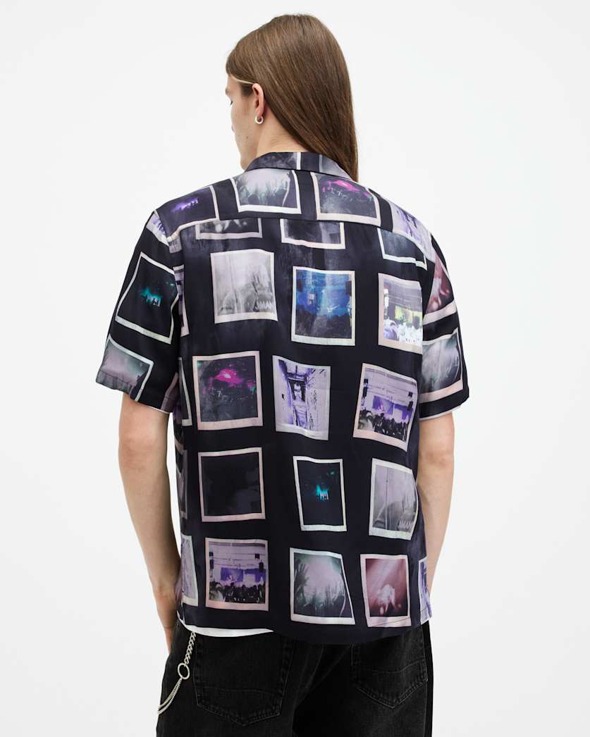 Fotos Printed Relaxed Fit Shirt