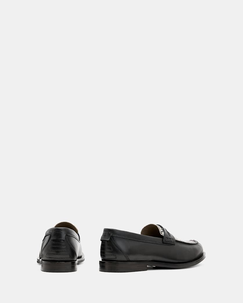 Harmon Western Leather Loafer Shoes