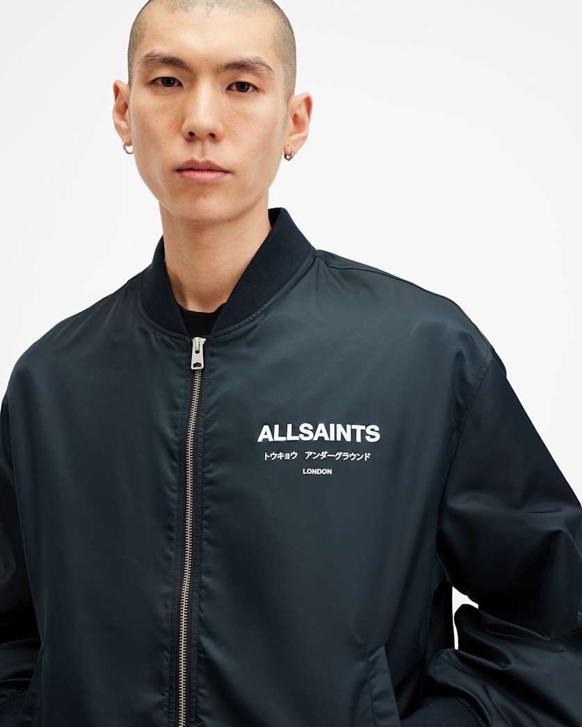 Underground Relaxed Fit Bomber Jacket