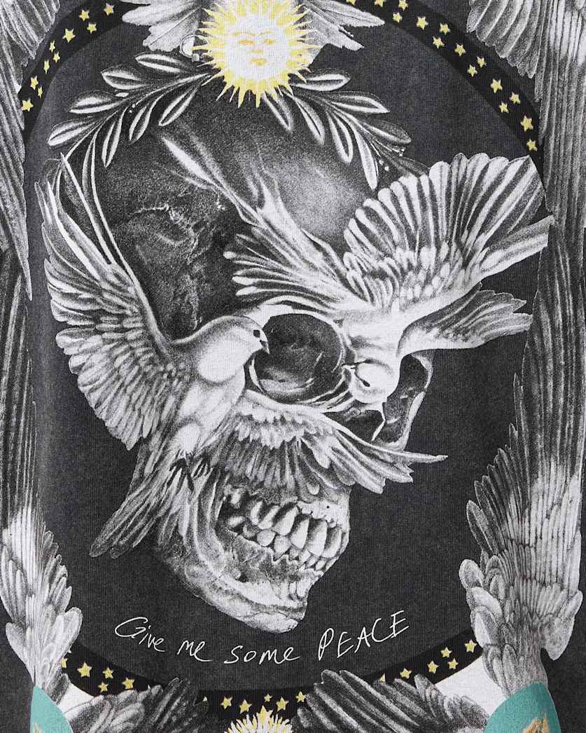 Mysteries Oversized Graphic T-Shirt