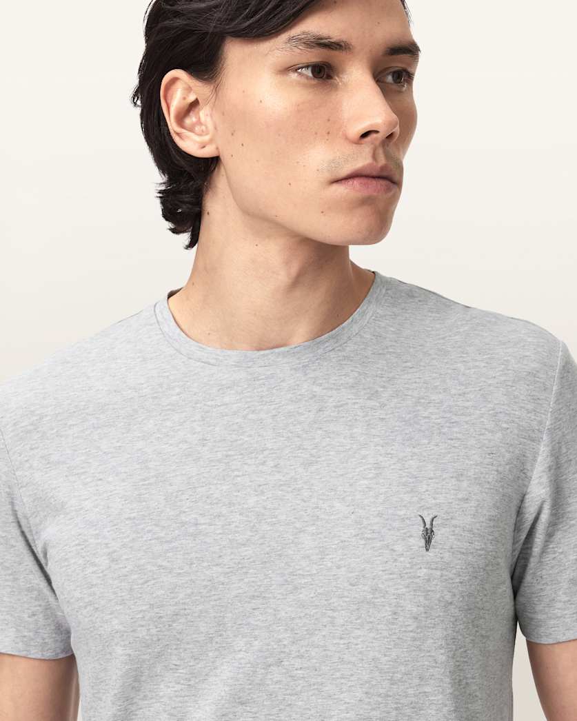 Tonic Crew Neck Slim Ramskull T-Shirt