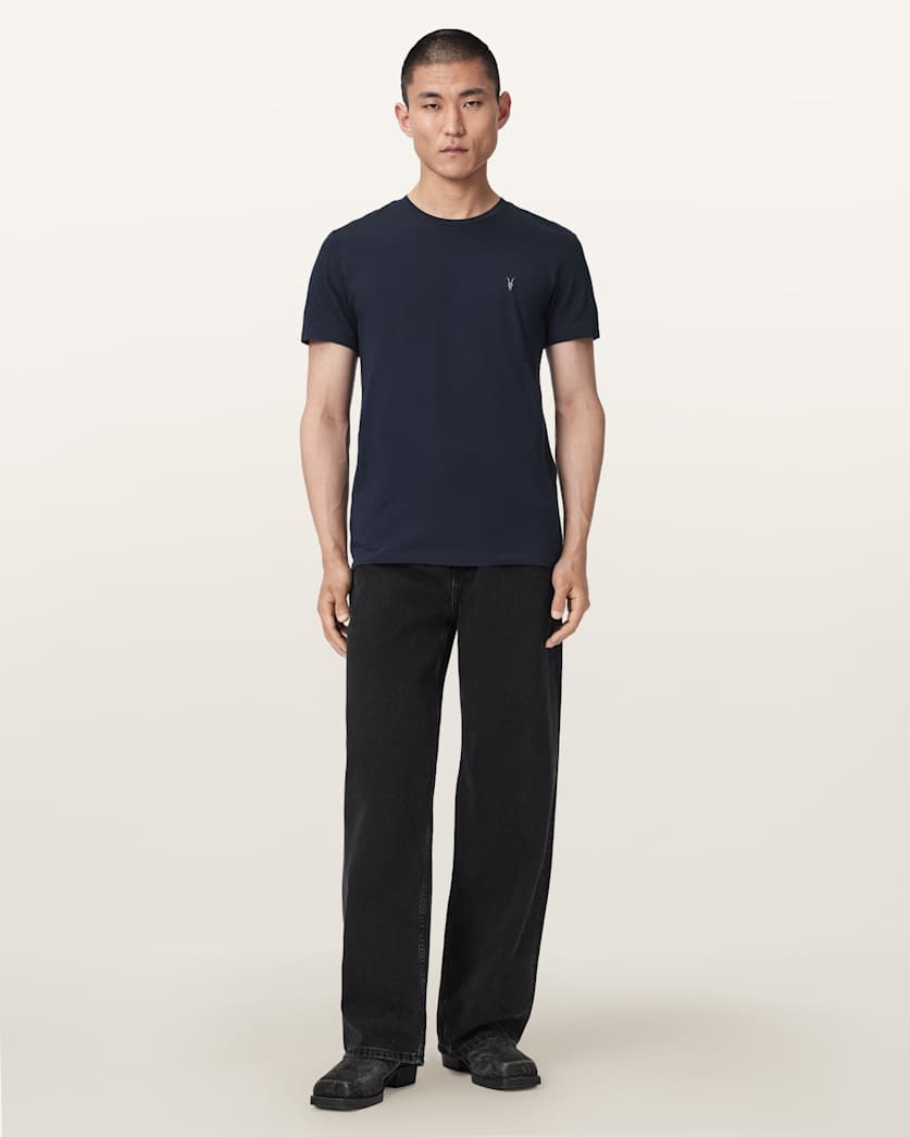 Tonic Crew Neck Slim Ramskull T-Shirt