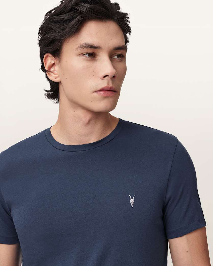 Tonic Crew Neck Slim Ramskull T-Shirt