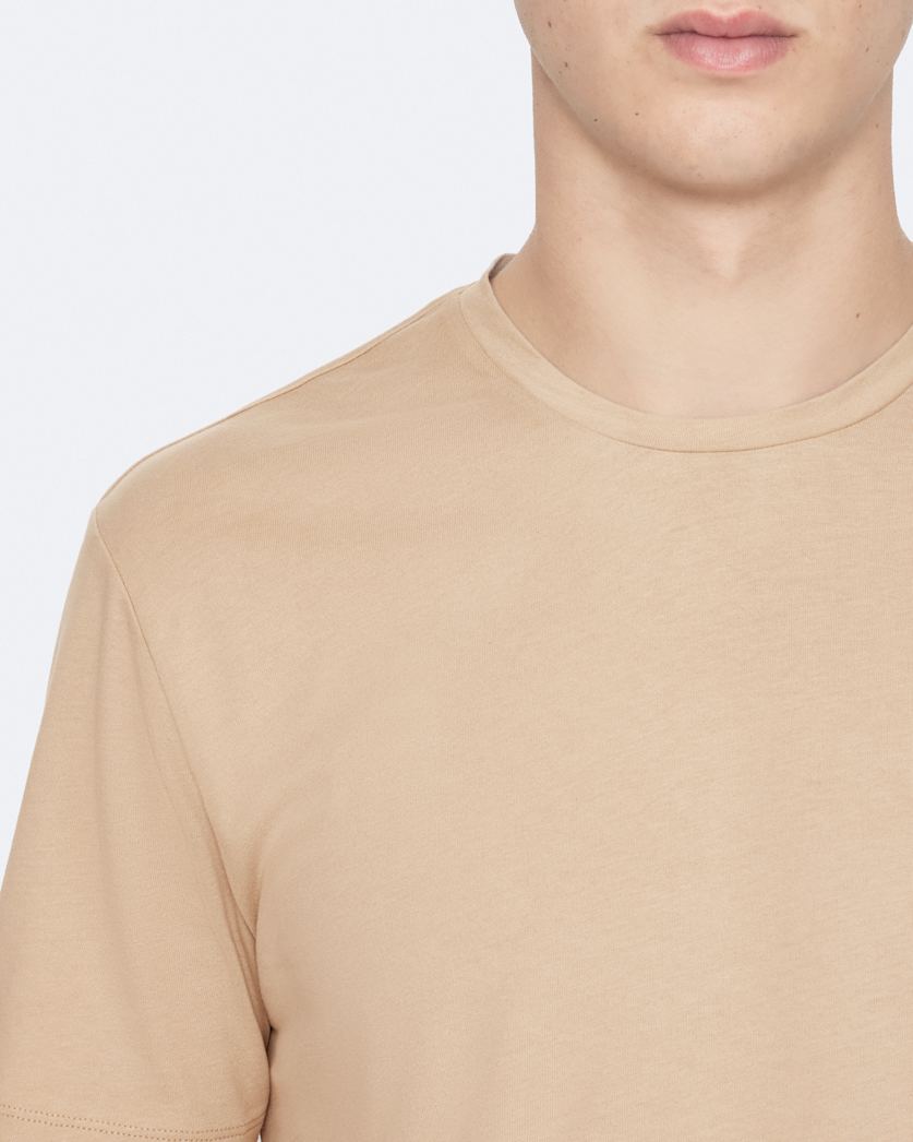 Brace Brushed Cotton Crew Neck T-Shirt