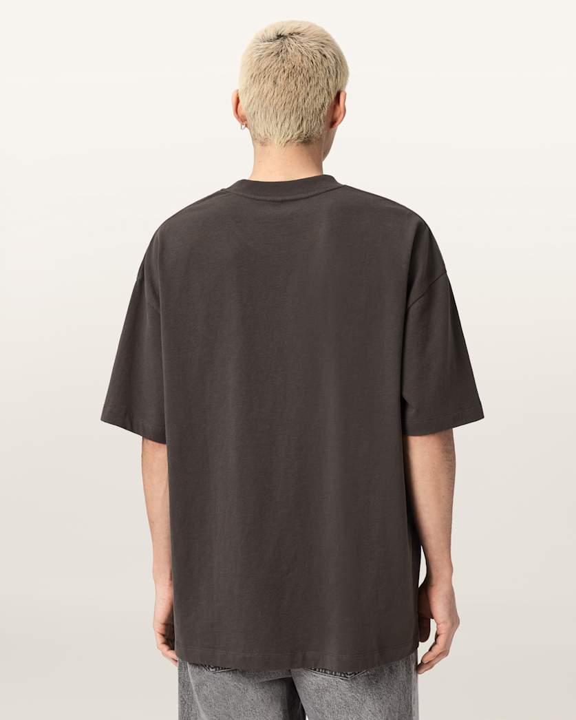 Xander Flocked Logo Oversized T-Shirt
