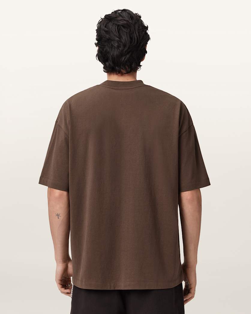 Xander Flocked Logo Oversized T-Shirt