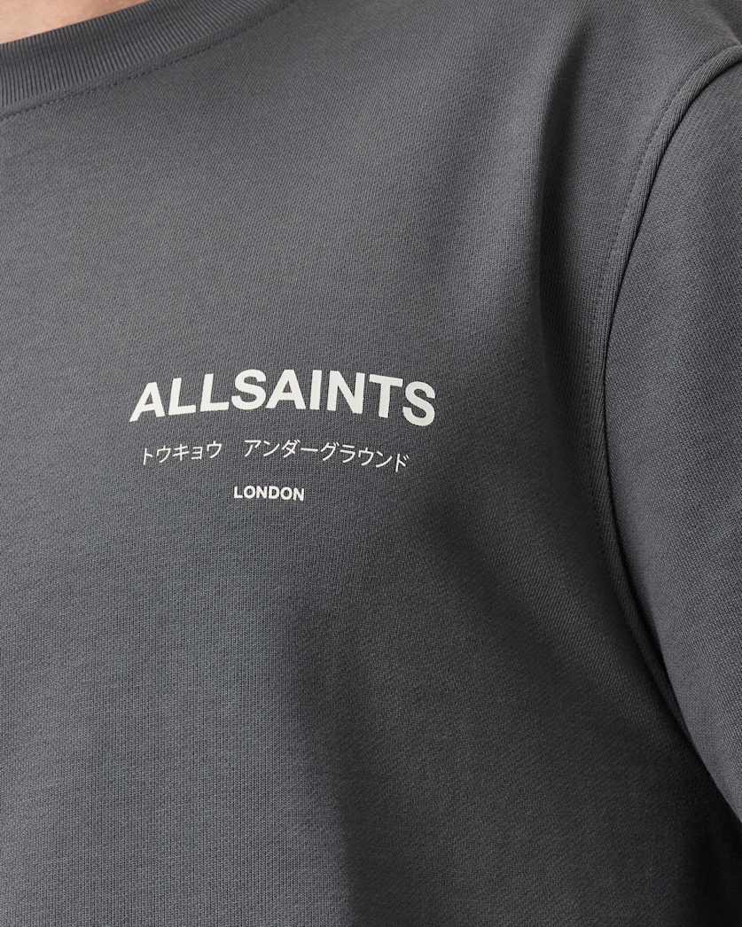 Underground Relaxed Fit Crew Neck Sweatshirt