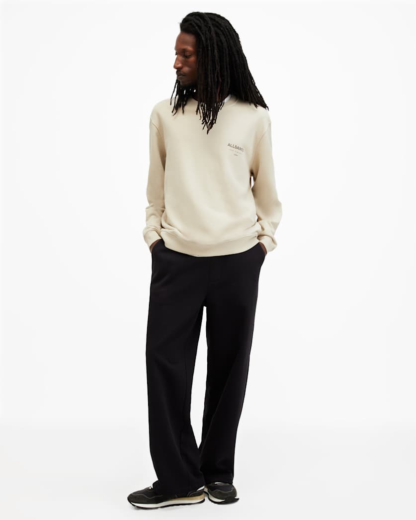 Underground Relaxed Fit Crew Neck Sweatshirt