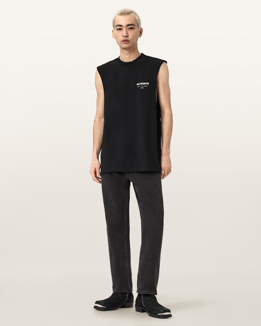 Underground Sleeveless Crew Neck T-Shirt