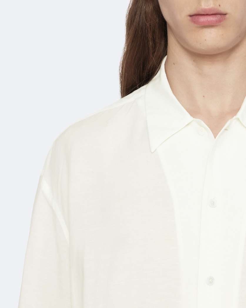 Oversized short sleeve shirt