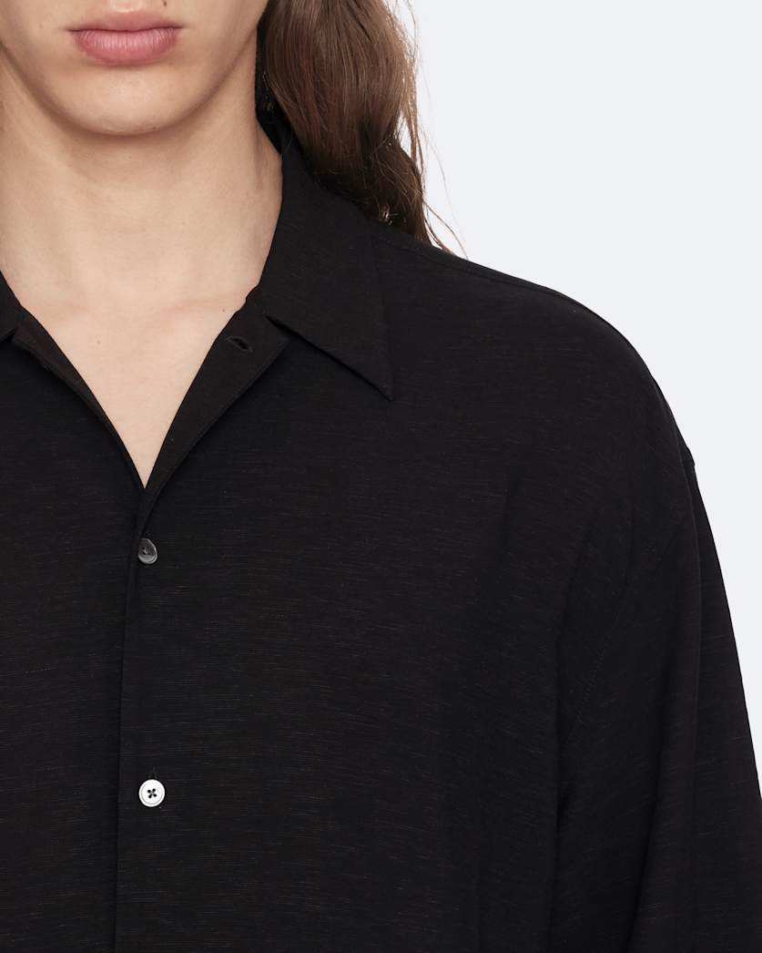 Oversized short sleeve shirt