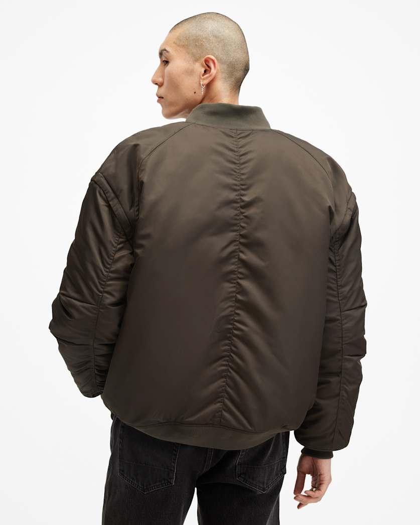 Hawk Oversized 2-In-1 Bomber Jacket