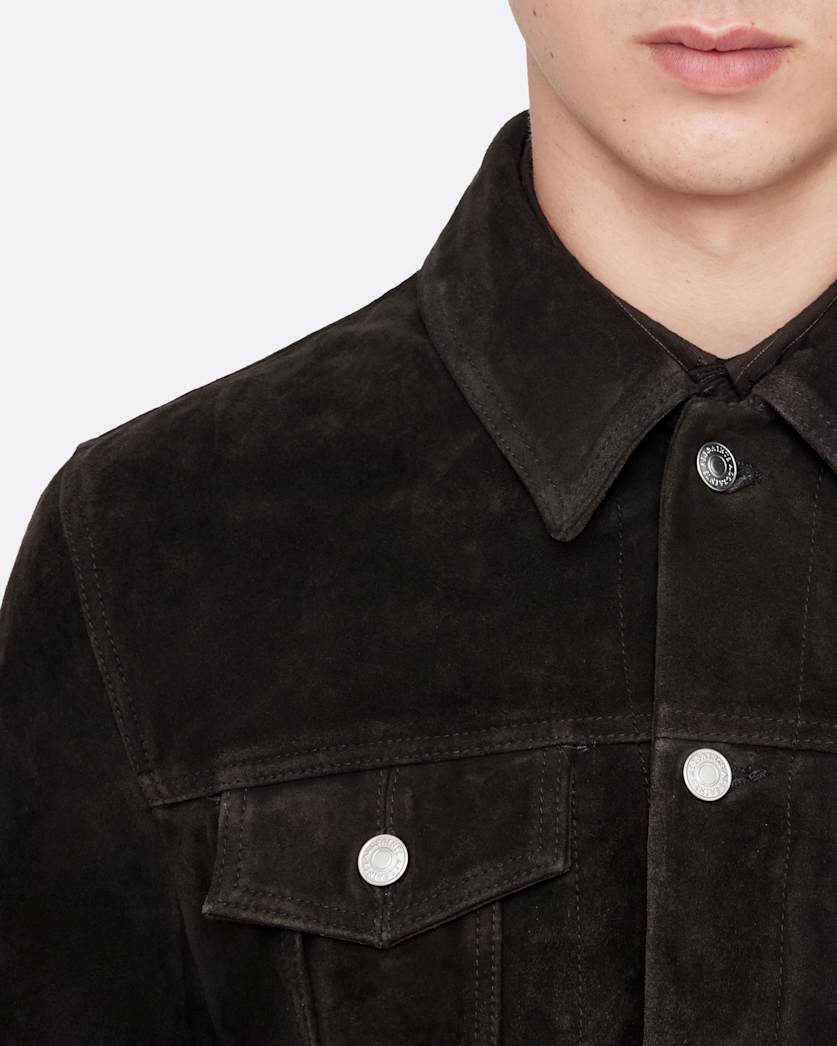 Chaiyo suede trucker jacket