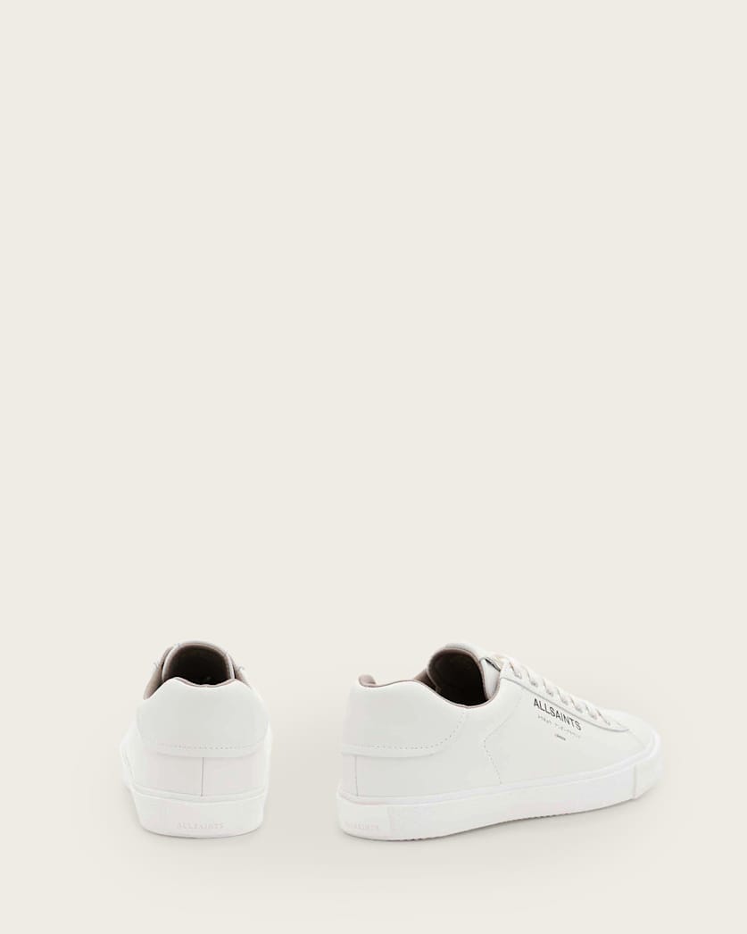 Underground Leather Low Top Trainers