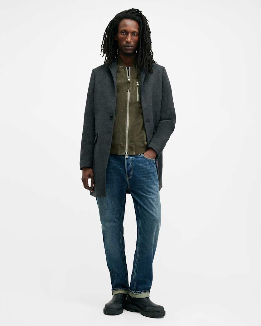 Kairo Suede Bomber Jacket