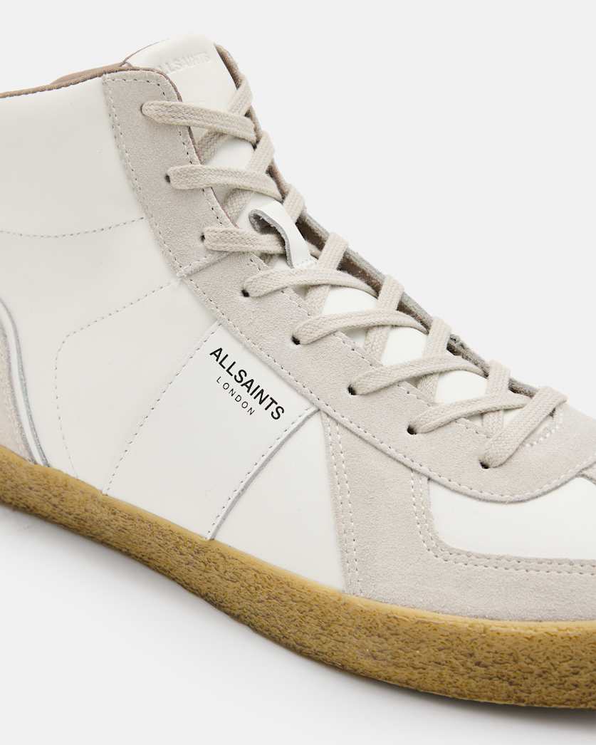 Jaimee High Top Leather Trainers