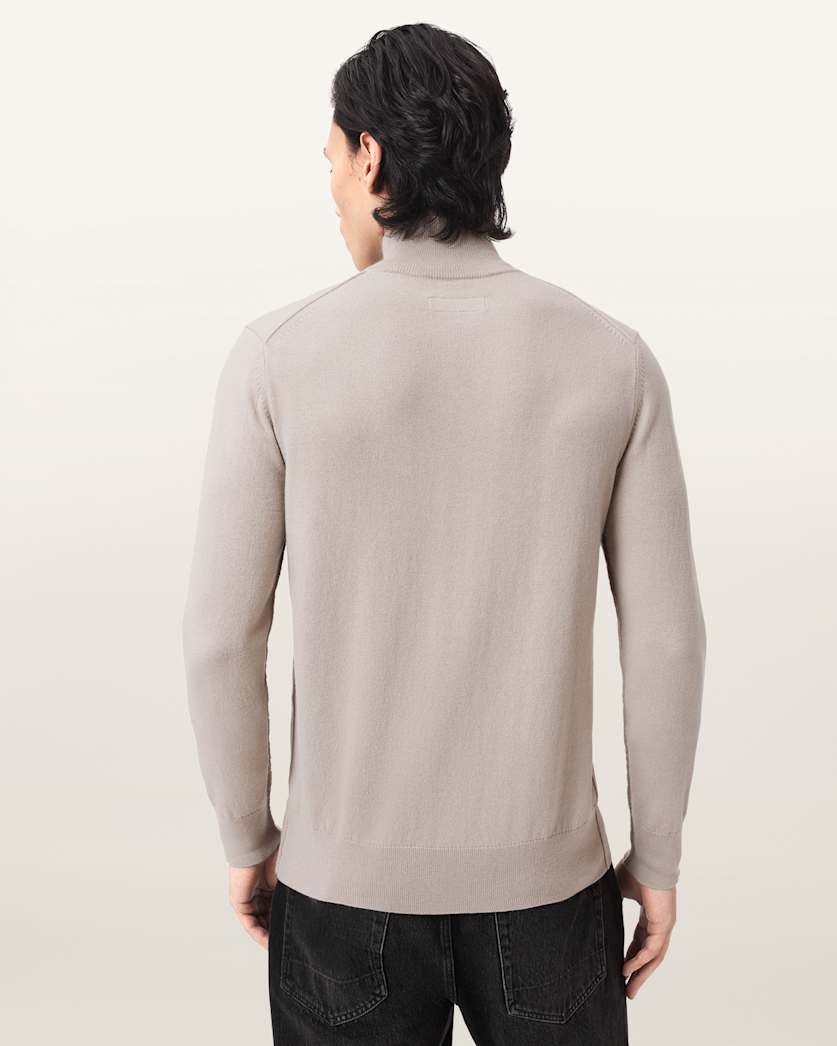Kilburn Zip Funnel Neck Ramskull Jumper