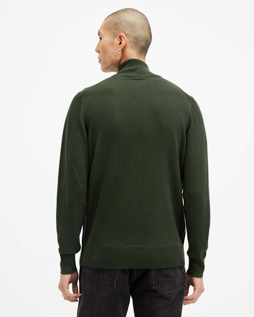 Kilburn Zip Funnel Neck Ramskull Jumper
