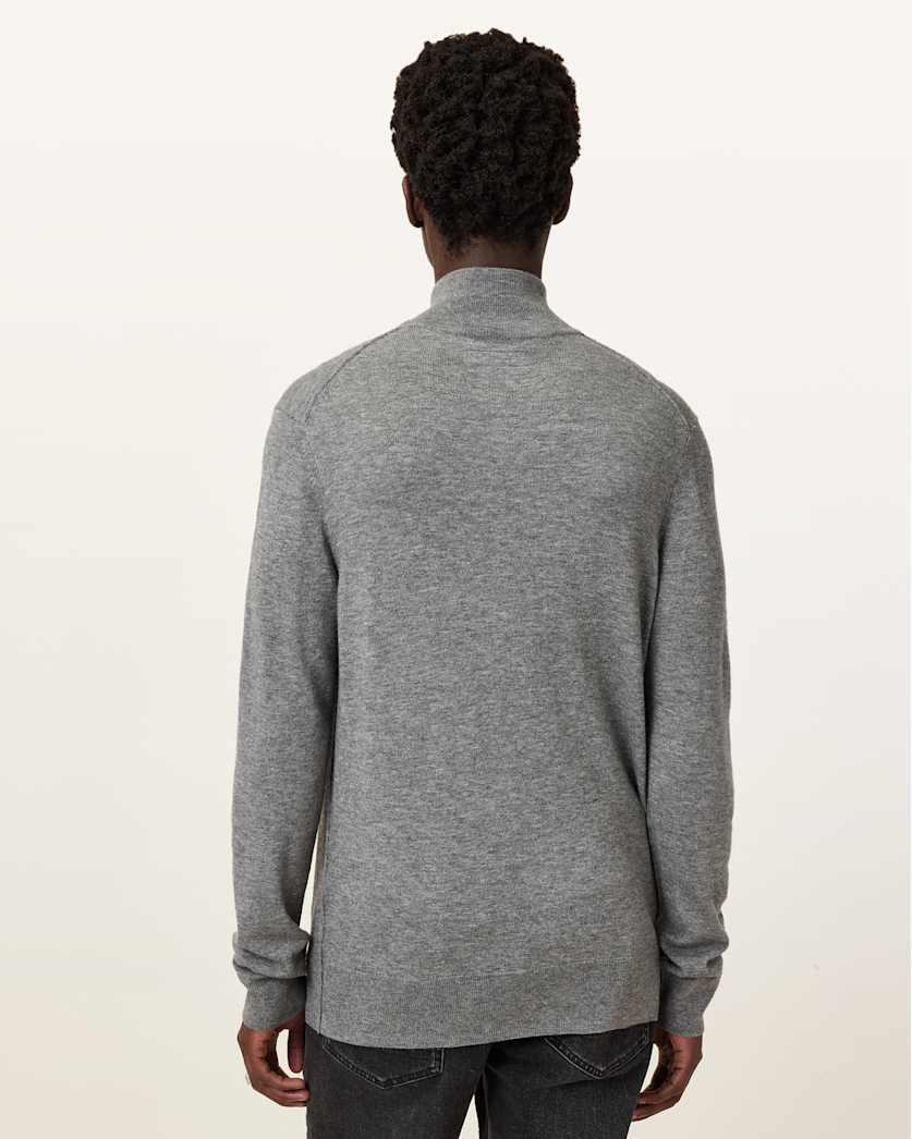 Kilburn Zip Funnel Neck Ramskull Jumper