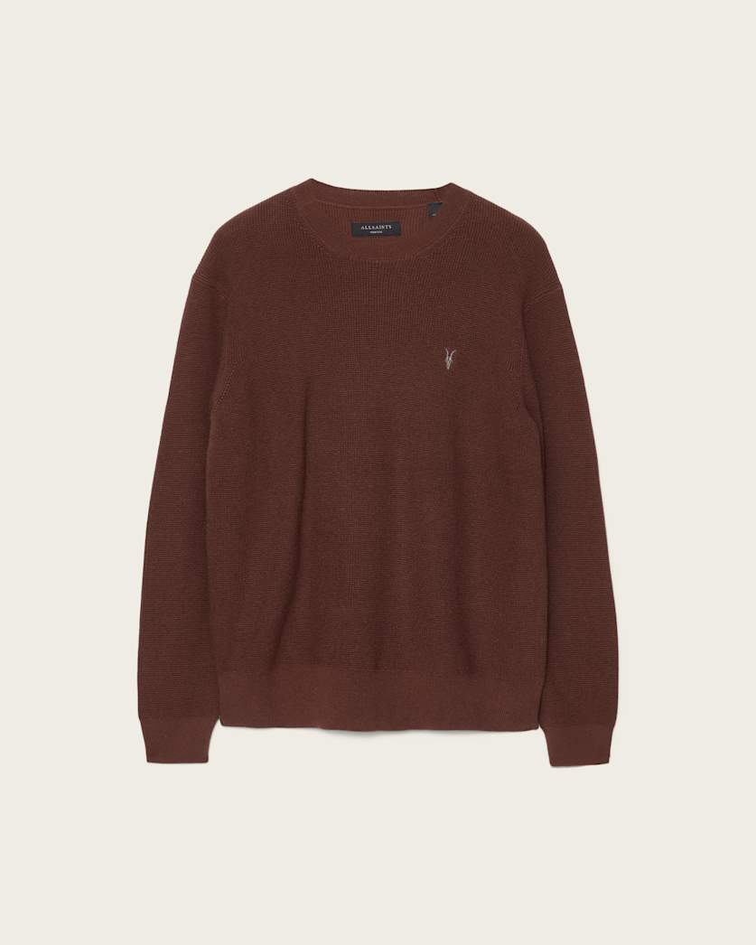 Aspen Waffle Crew Neck Jumper