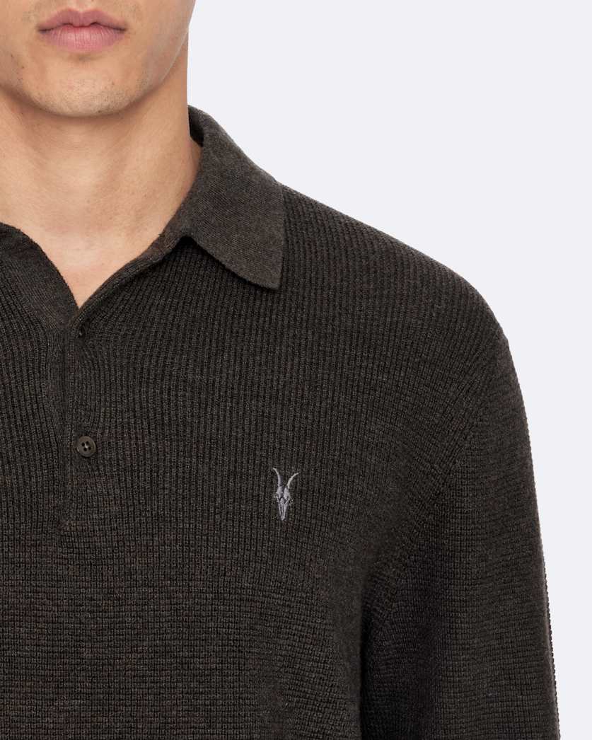 Aspen Long Sleeve Polo Shirt