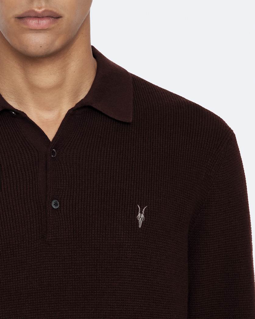 Aspen Long Sleeve Polo Shirt