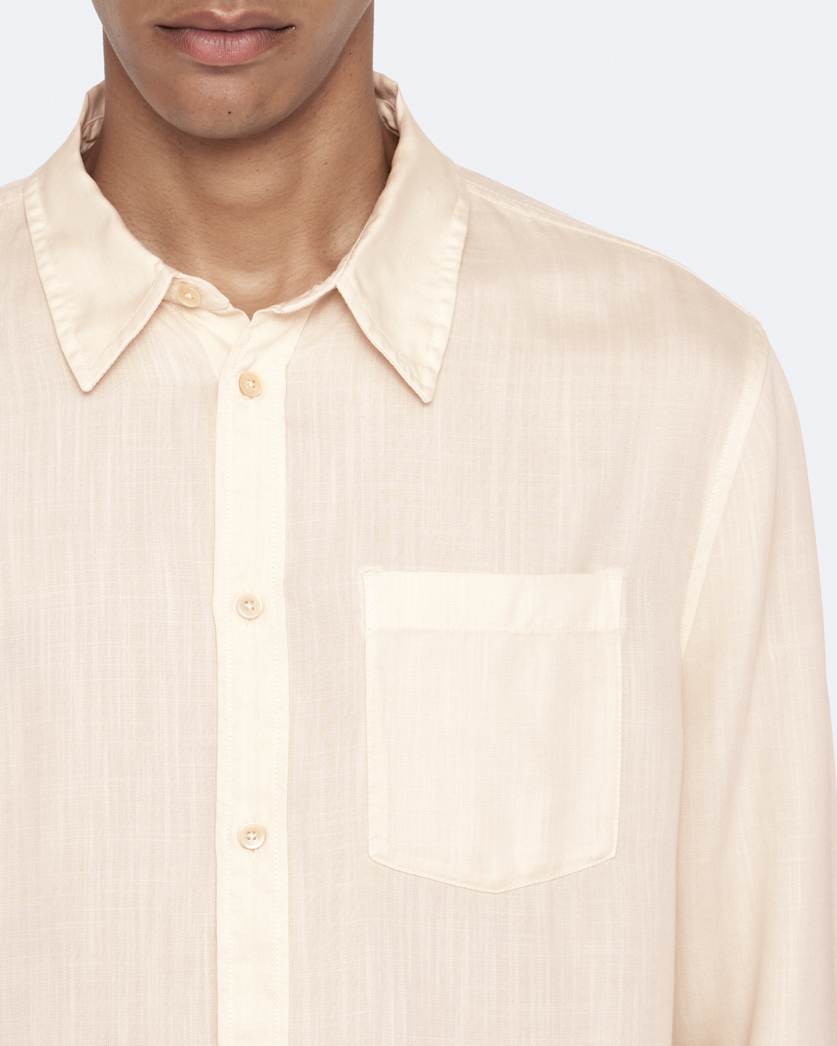 Regular-fit tencel shirt