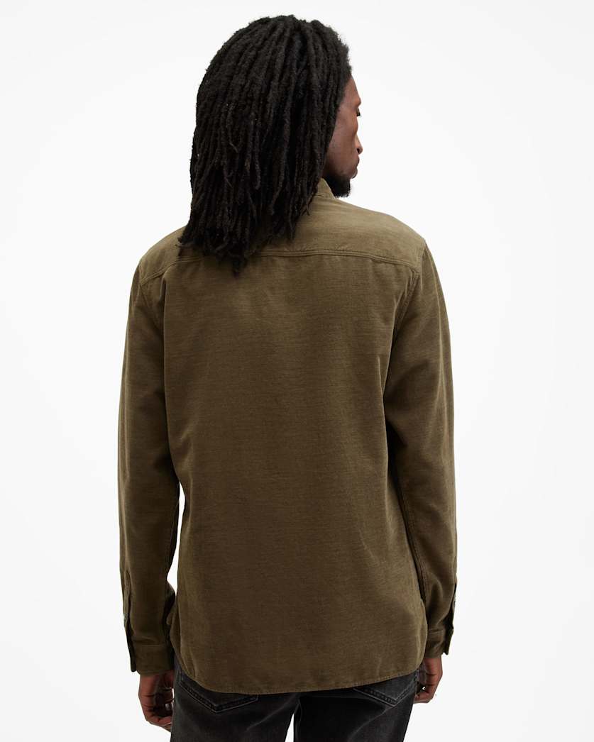 Birchwood Corduroy Slim Fit Ramskull Shirt