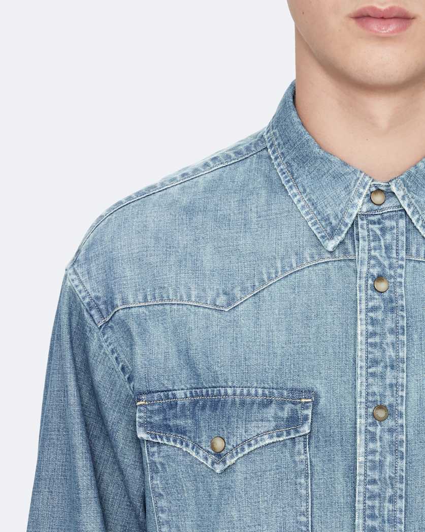 Denim Western shirt