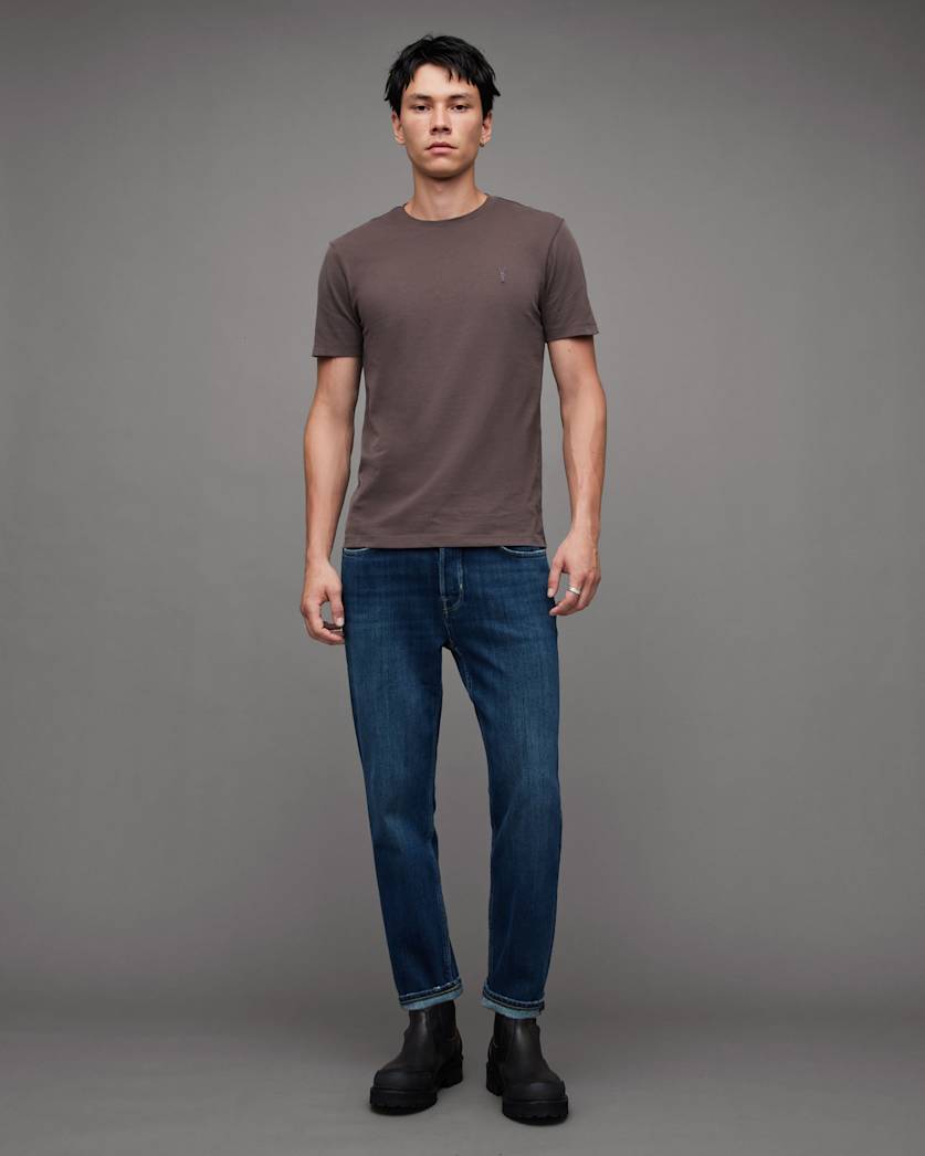 Brace Brushed Cotton Crew T-Shirt 3 Pack