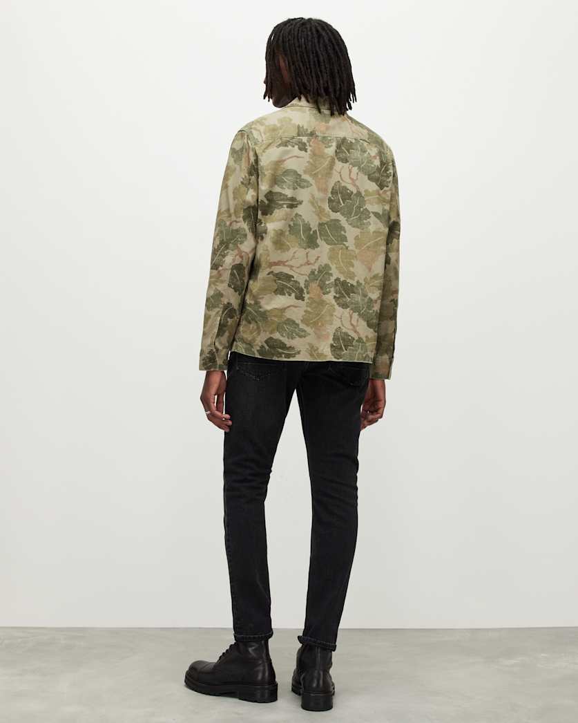 Rex Damaged Slim Fit Stretch Denim Jeans