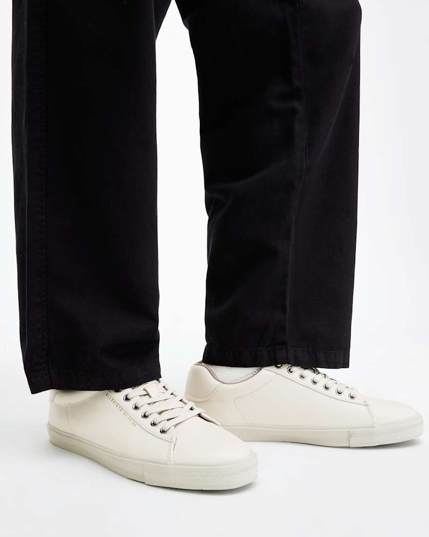 Brody Leather Low Top Trainers