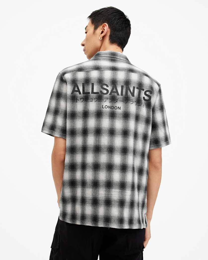 Underground Relaxed Check Logo Shirt