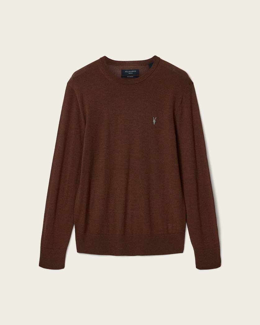 Mode Merino Crew Neck Ramskull Jumper