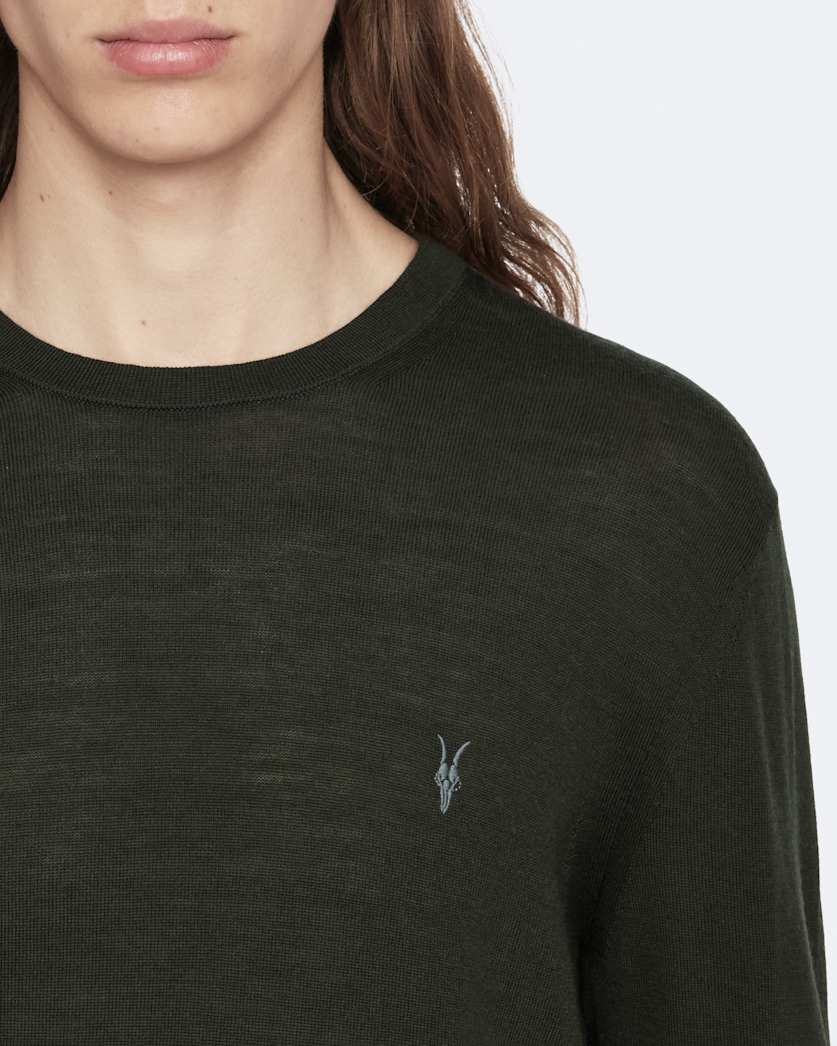 Mode Merino Crew Neck Ramskull Jumper