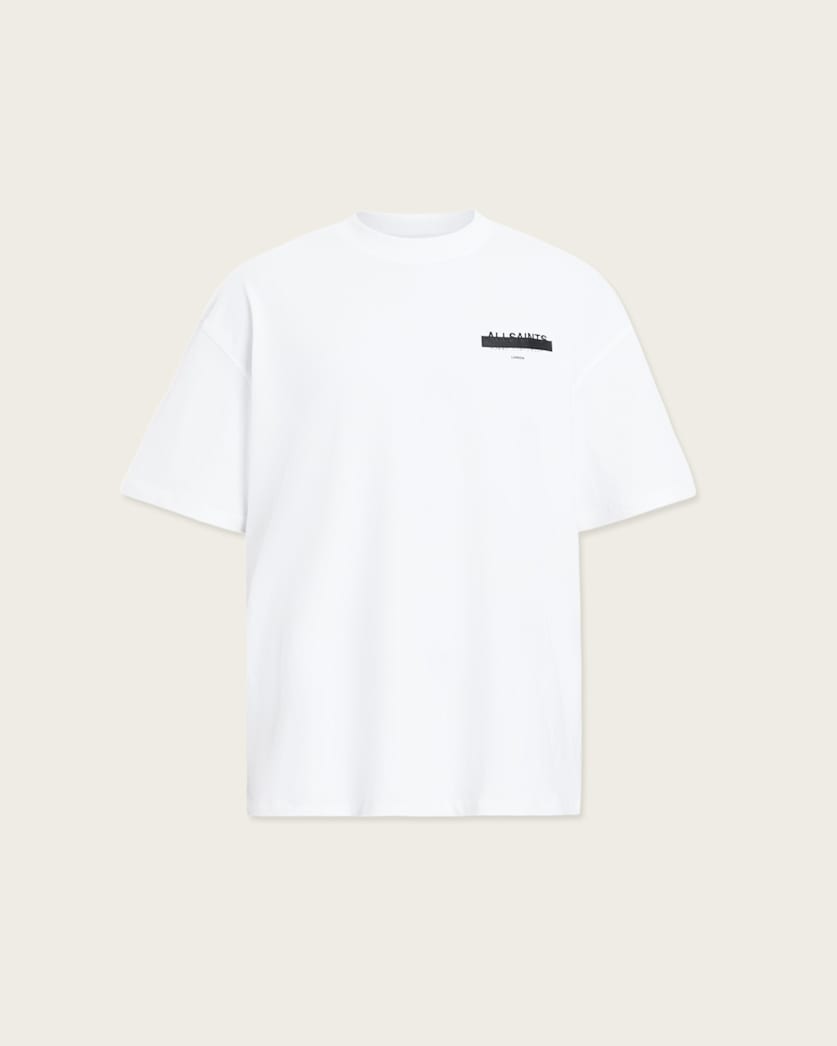Redact Oversized Embroidered Logo T-Shirt