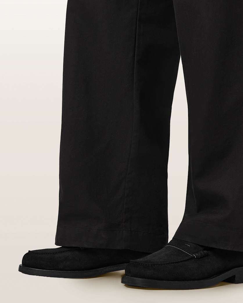 Conway Wide Leg Pleated Trousers