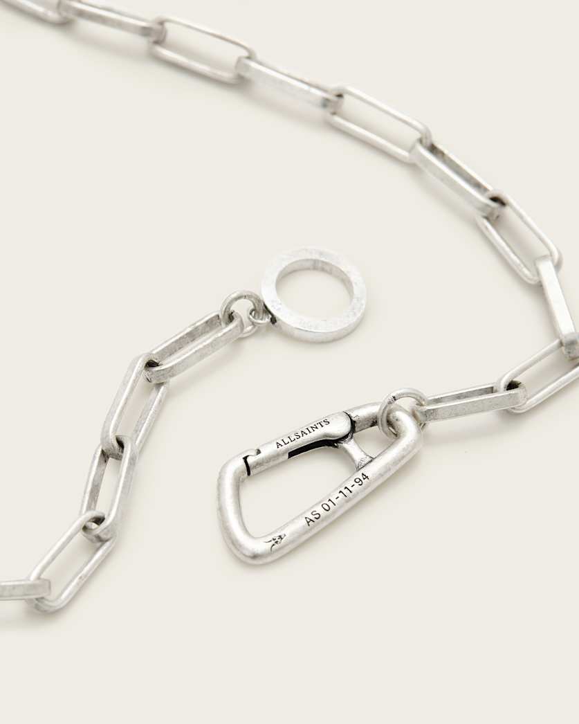 Lucas Sterling Silver Chain Necklace