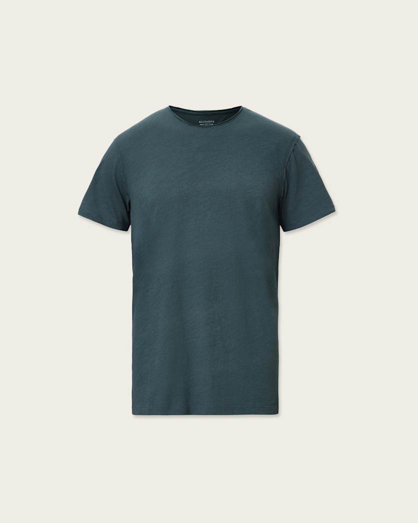 Figure Crew Neck Raw Edge T-Shirt