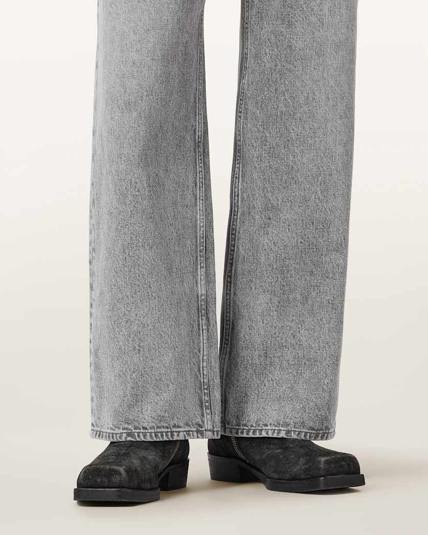 Lenny Wide Leg Denim Jeans