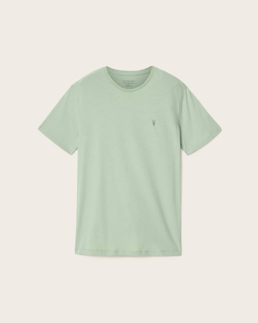 Brace Brushed Cotton Crew Neck T-Shirt