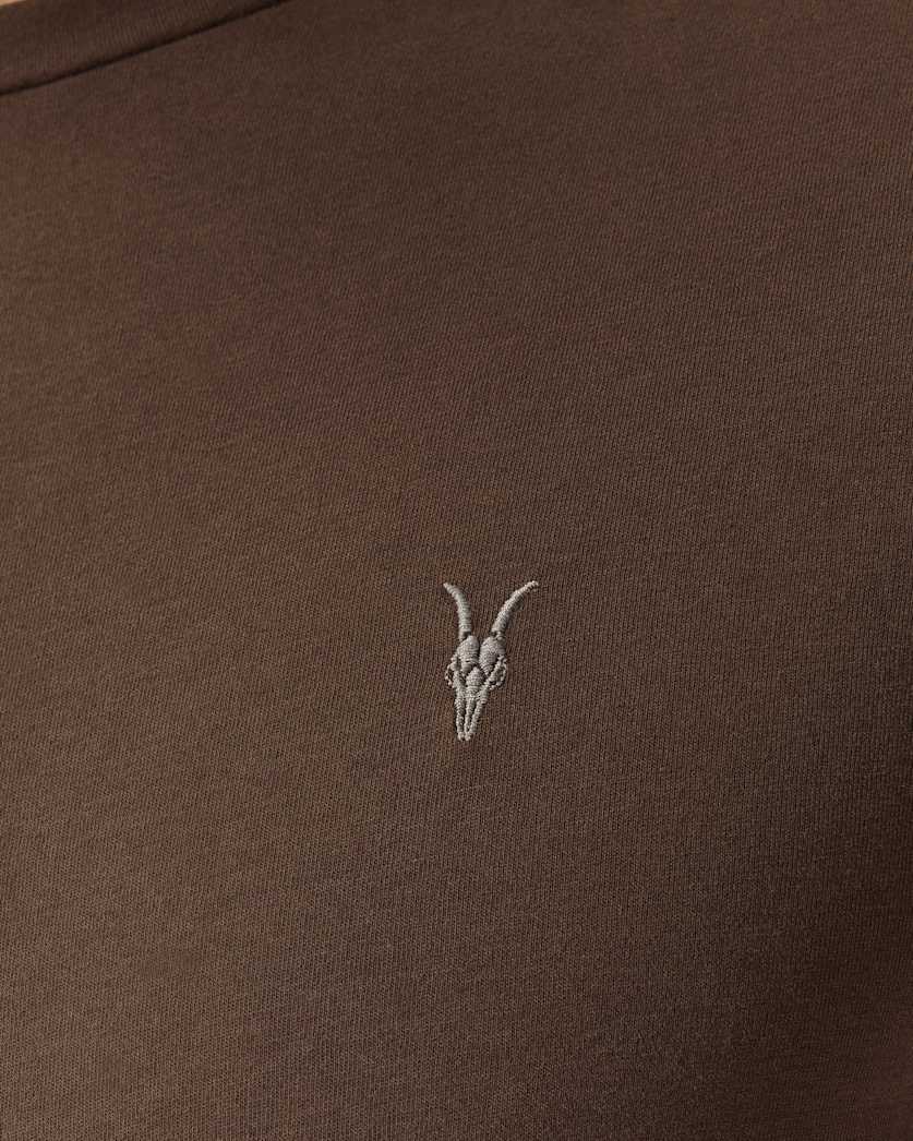 Brace Brushed Cotton Crew Neck T-Shirt