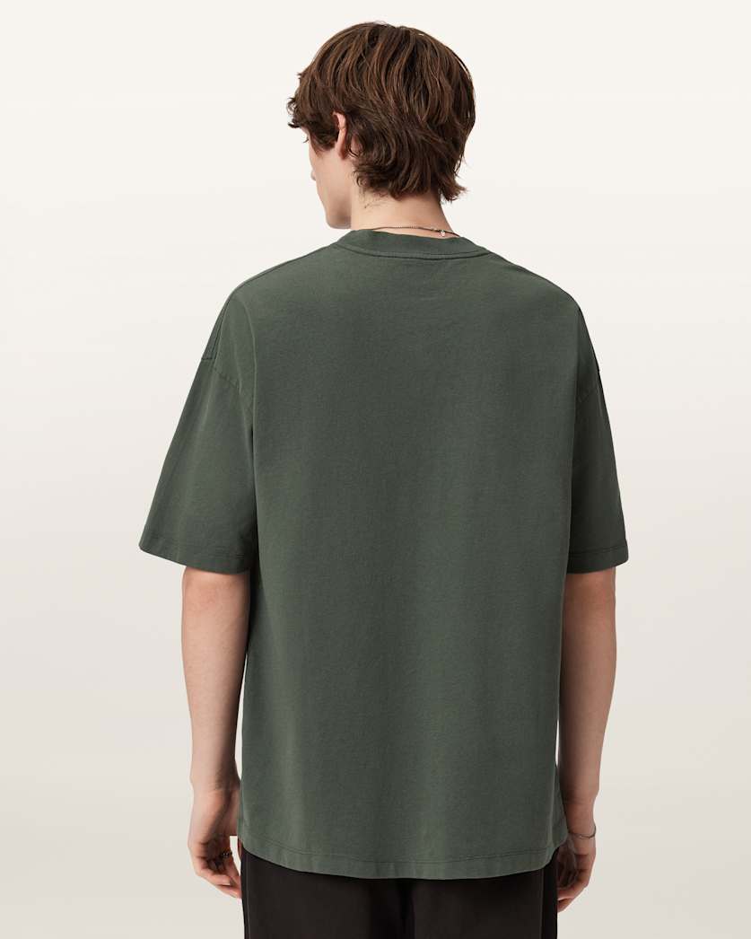 Xander Flocked Logo Oversized T-Shirt