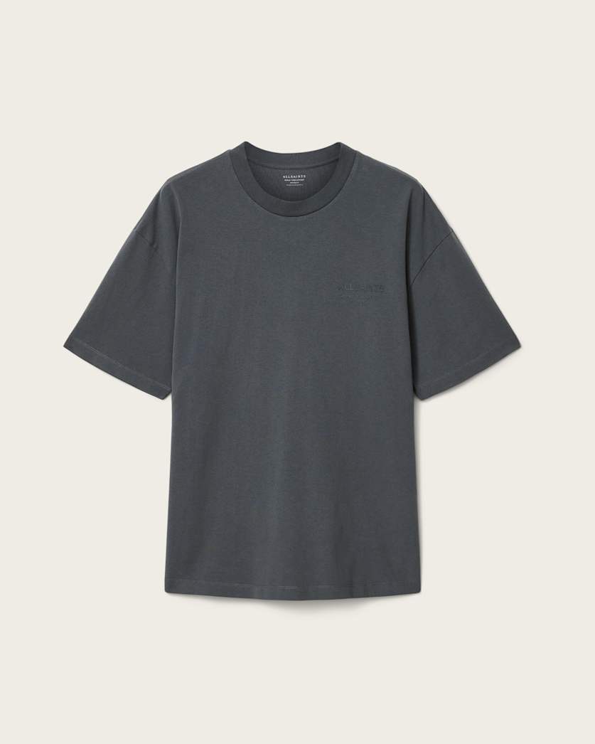 Xander Flocked Logo Oversized T-Shirt