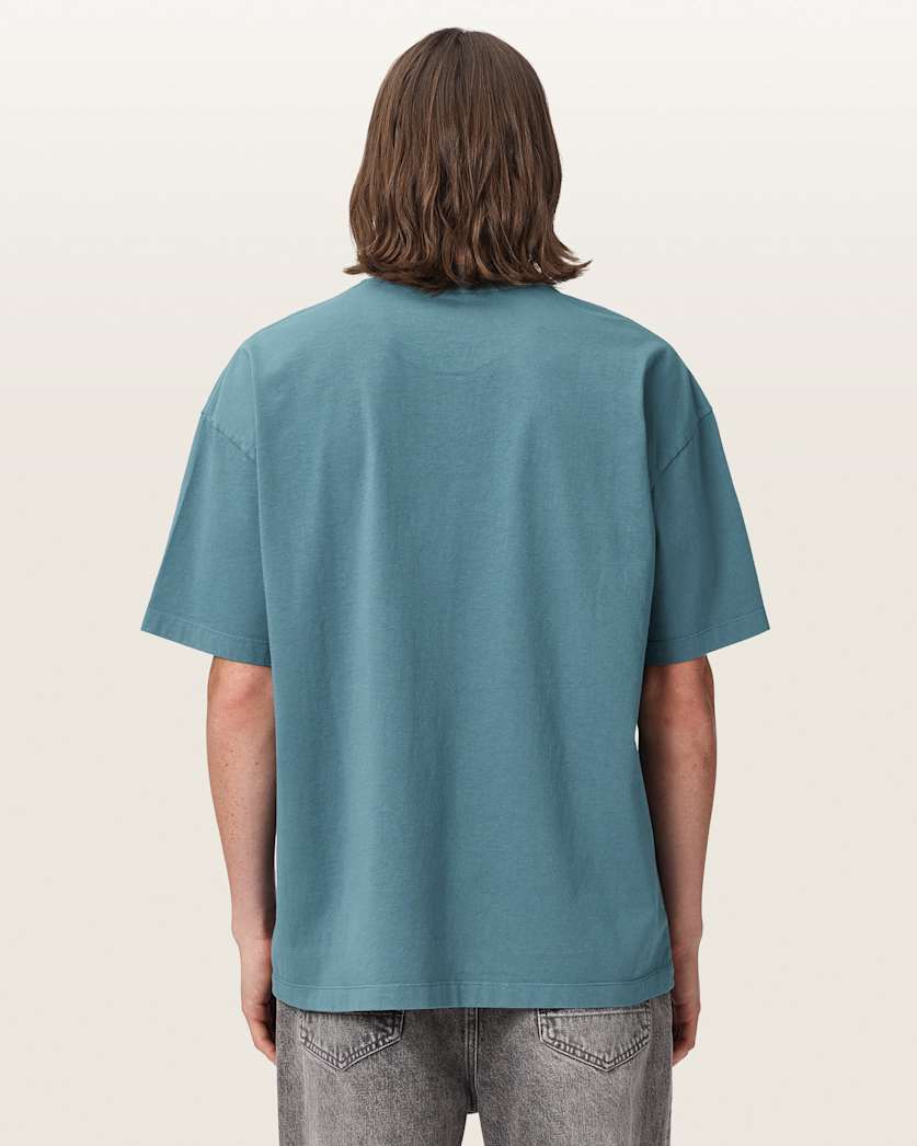 Xander Flocked Logo Oversized T-Shirt
