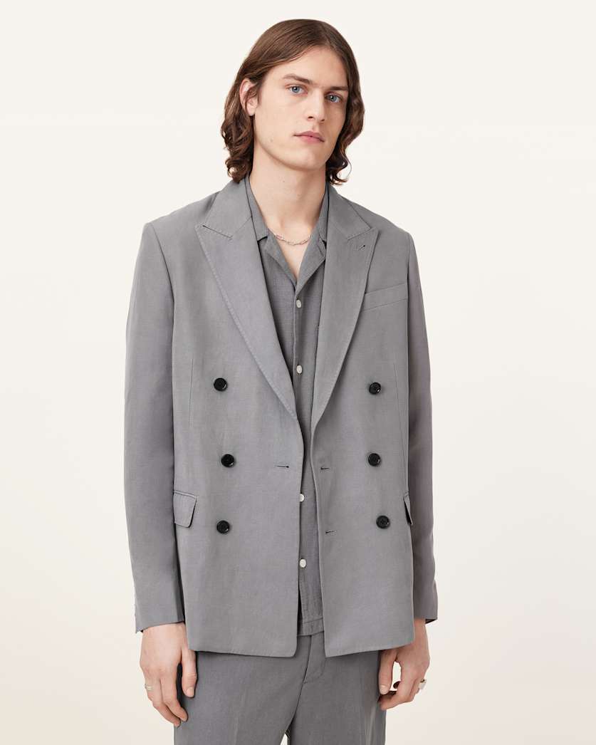 Orpheus Double Breasted Relaxed Blazer