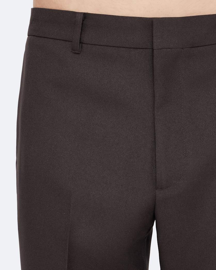 Slim-fit tailored trousers