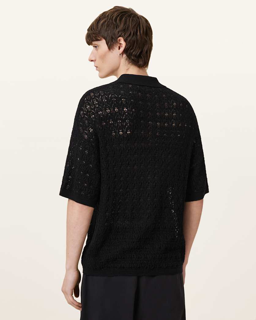 Loire Short Sleeve Open Knit Cardigan